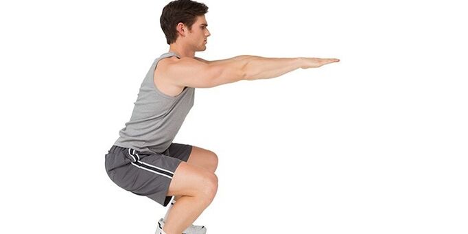 squats voor prostatitis